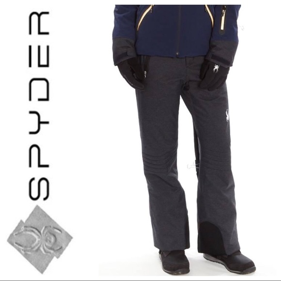 Spyder Pants - SPYDER BLACK SKI SNOWBOARD PANTS SIZE 12